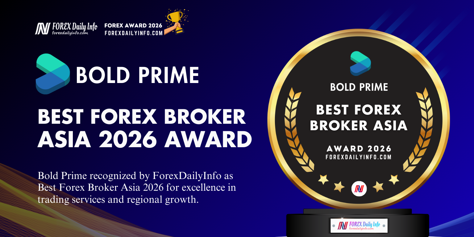 Bold Prime Wins Best Forex Broker Asia 2026 Award from ForexDailyInfo