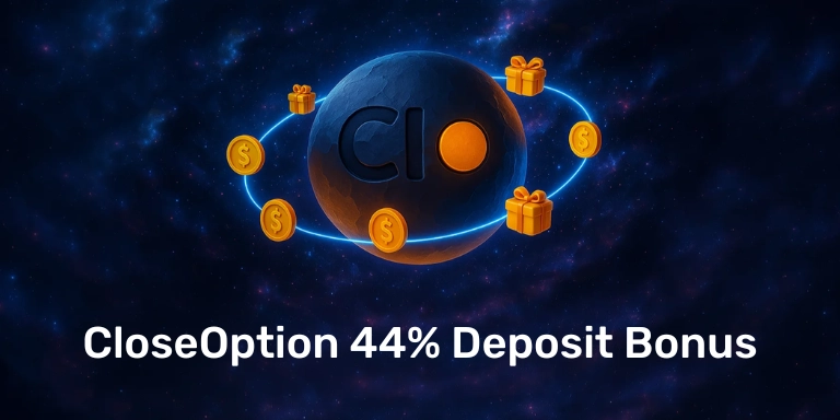 CloseOption 44% Binary Option Deposit Bonus
